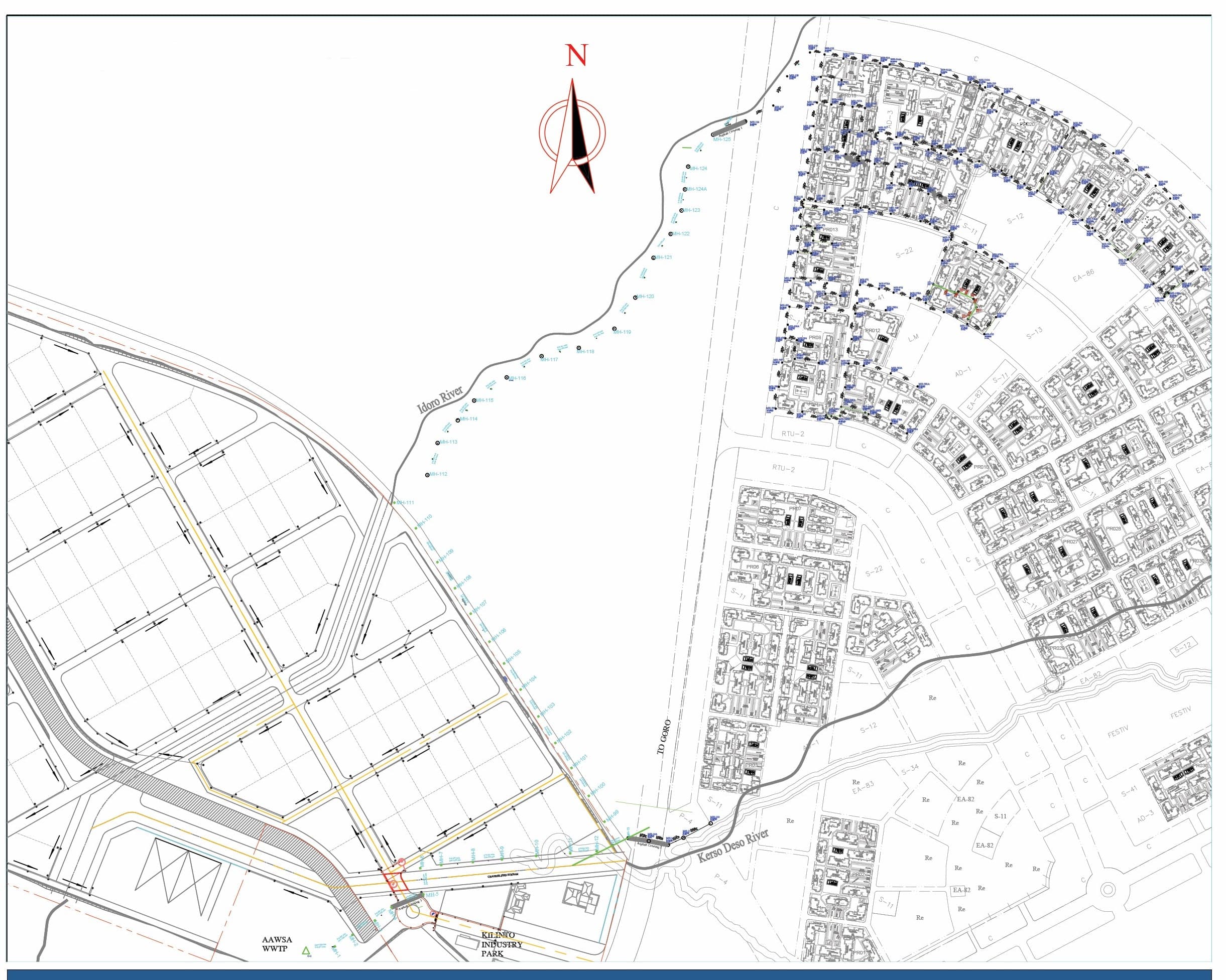 Koye Feche Sewer lines condominium project - Image 1