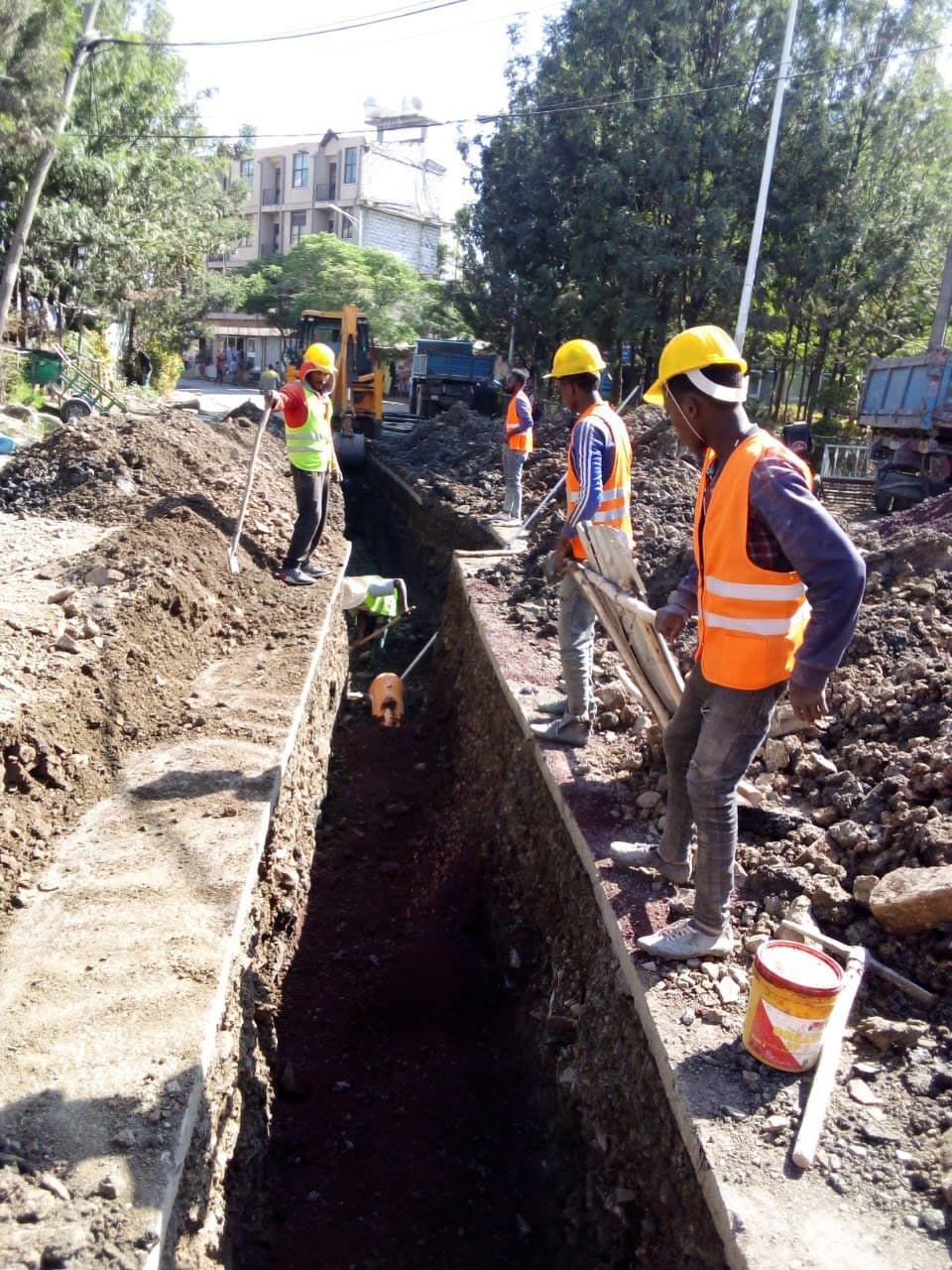 Koye Feche Sewer lines condominium project - Image 2