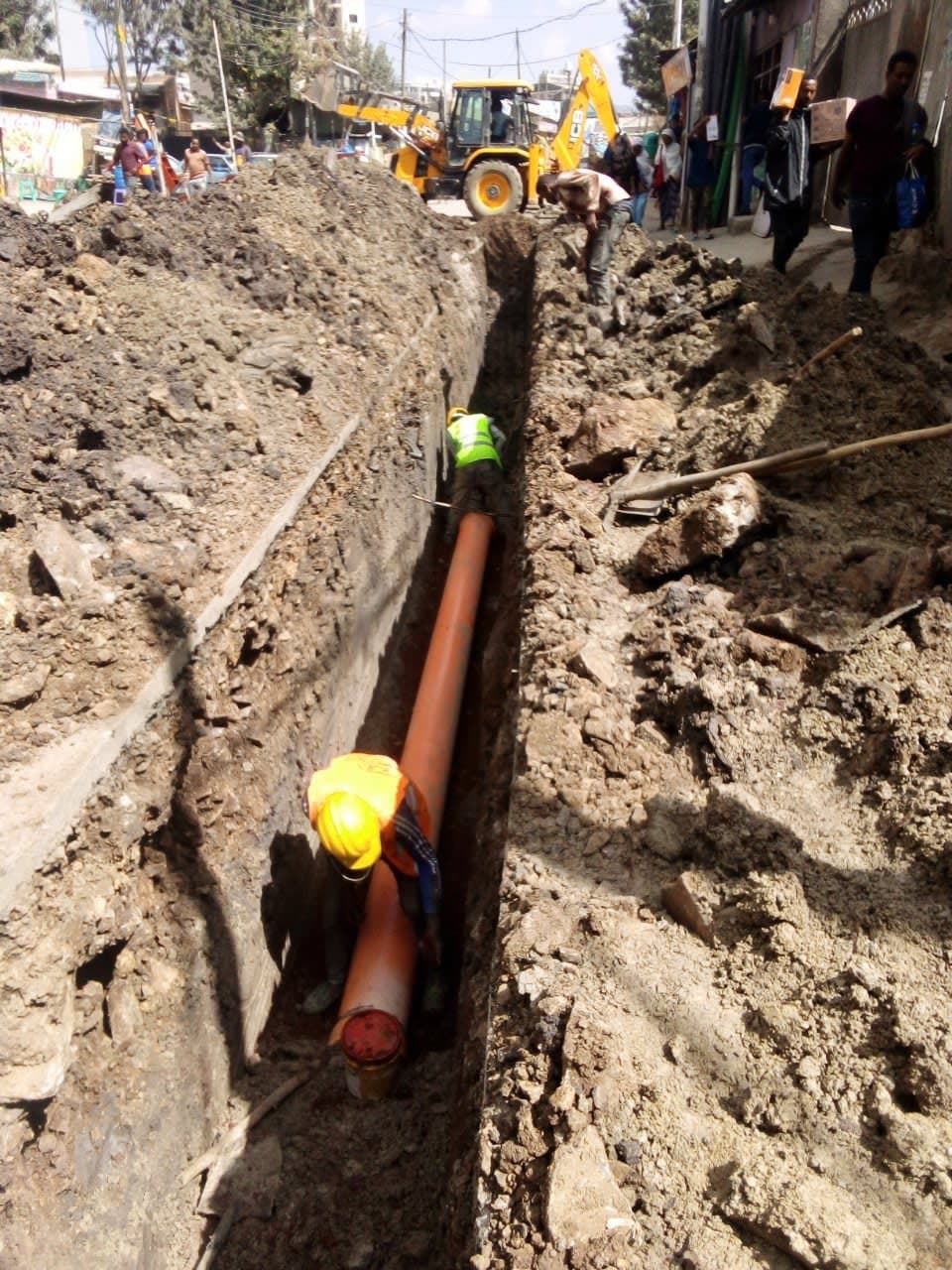 Koye Feche Sewer lines condominium project - Image 3