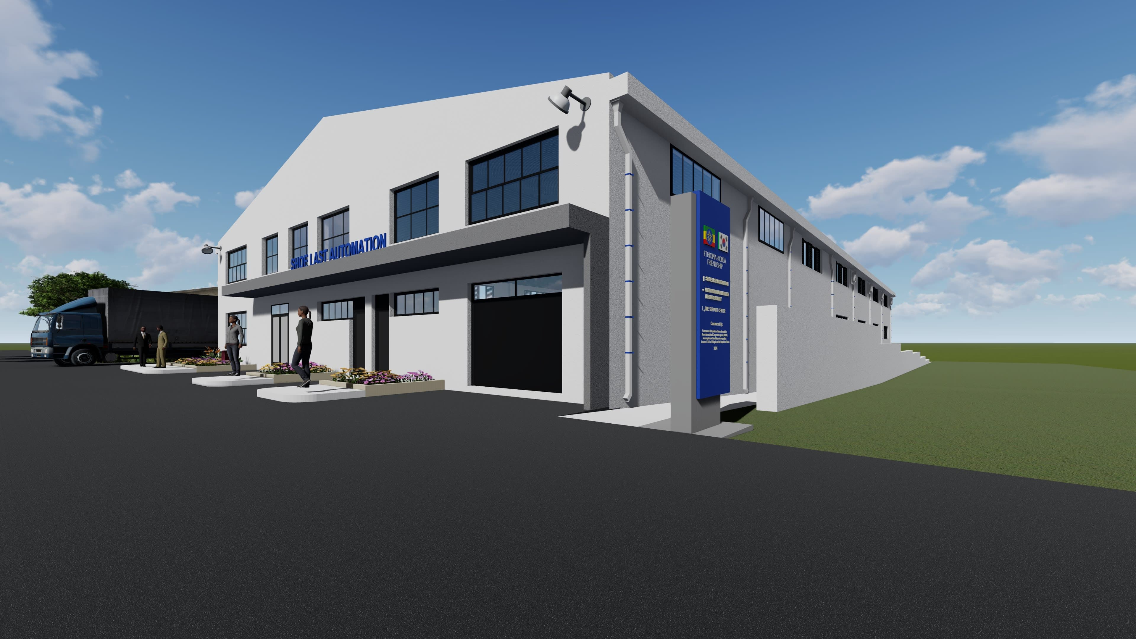 Shoe Last Automation & Surface upgrading Factory, High-vibrating leather drying facility, SME-support center - Image 3